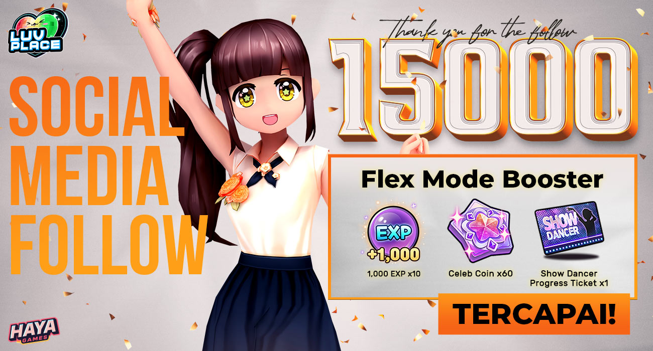 🎉 15.000 SOCIAL MEDIA FOLLOWERS! 🎉
