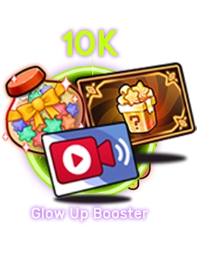 10K Reward Glow Up Booster